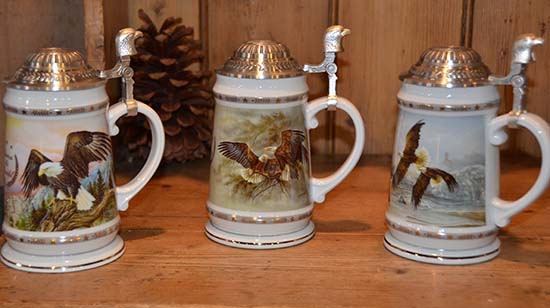 America the Beautiful Steins